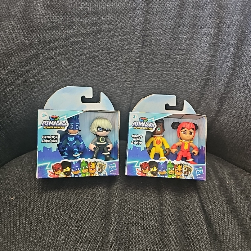 NIP PJ Masks Power Heroes Figures Catboy Luna Girl Newton Star An Yu Hasbro